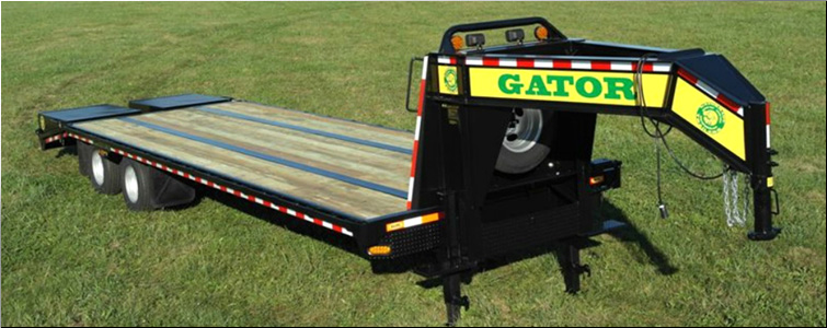 GOOSENECK TRAILER 30ft tandem dual - all heavy-duty equipment trailers special priced  Avery County, North Carolina